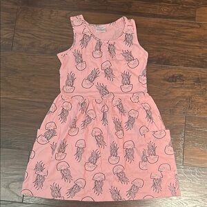 EUC Hanna Anderson Pink Jellyfish Kids Dress